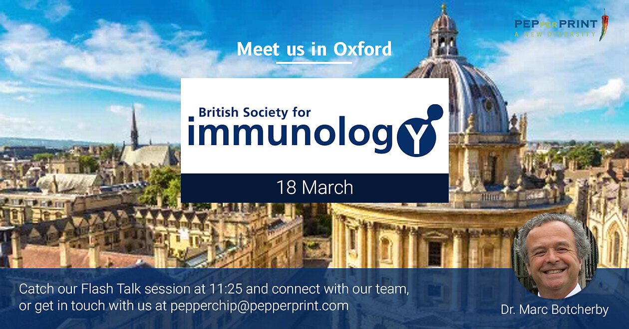 PEPperPRINT attends Oxford Immunology Symposium