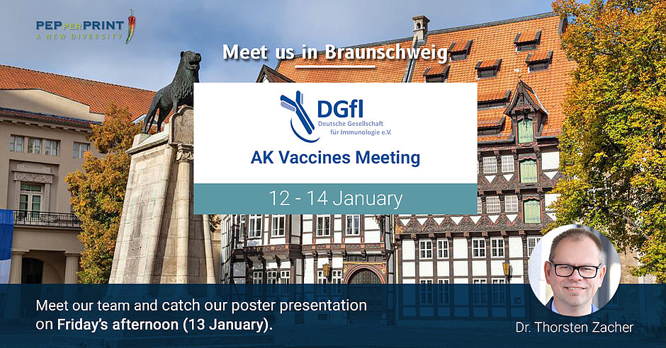 PEPperPRINT attends the DGfI Vaccine Meeting 2023