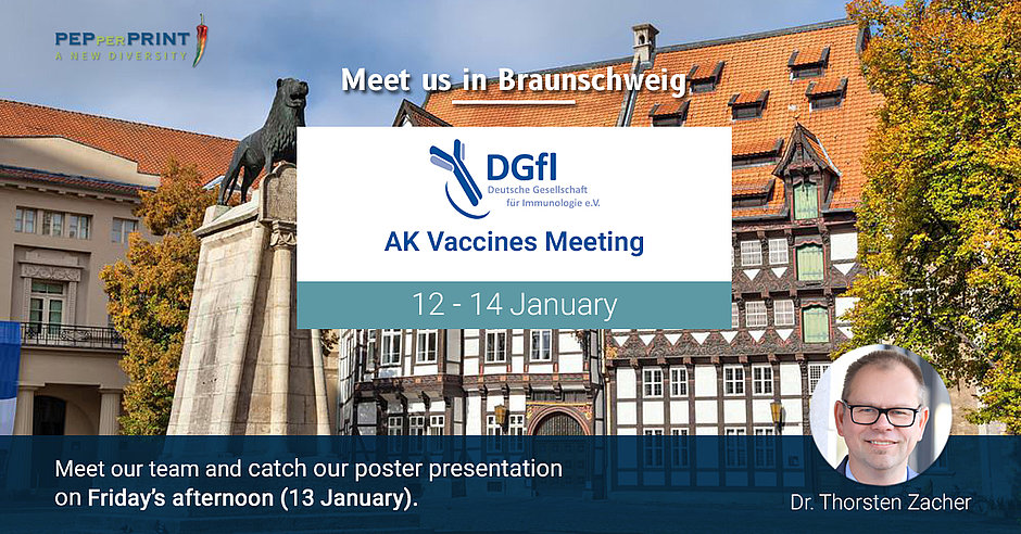 PEPperPRINT attends the DGfI Vaccine Meeting 2023 PEPperPRINT attends the DGfI Vaccine Meeting 2023