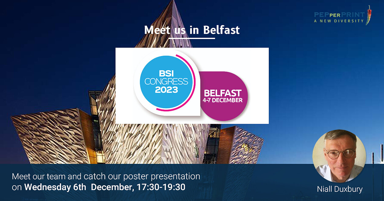PEPperPRINT attends BSI 2023 PEPperPRINT attends BSI 2023