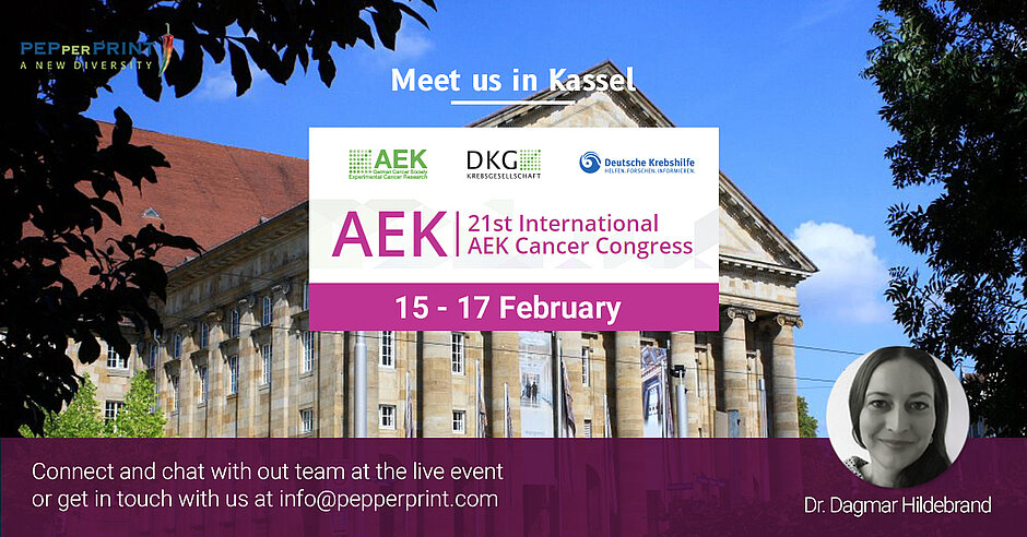PEPperPRINT attends AEK Cancer Congress