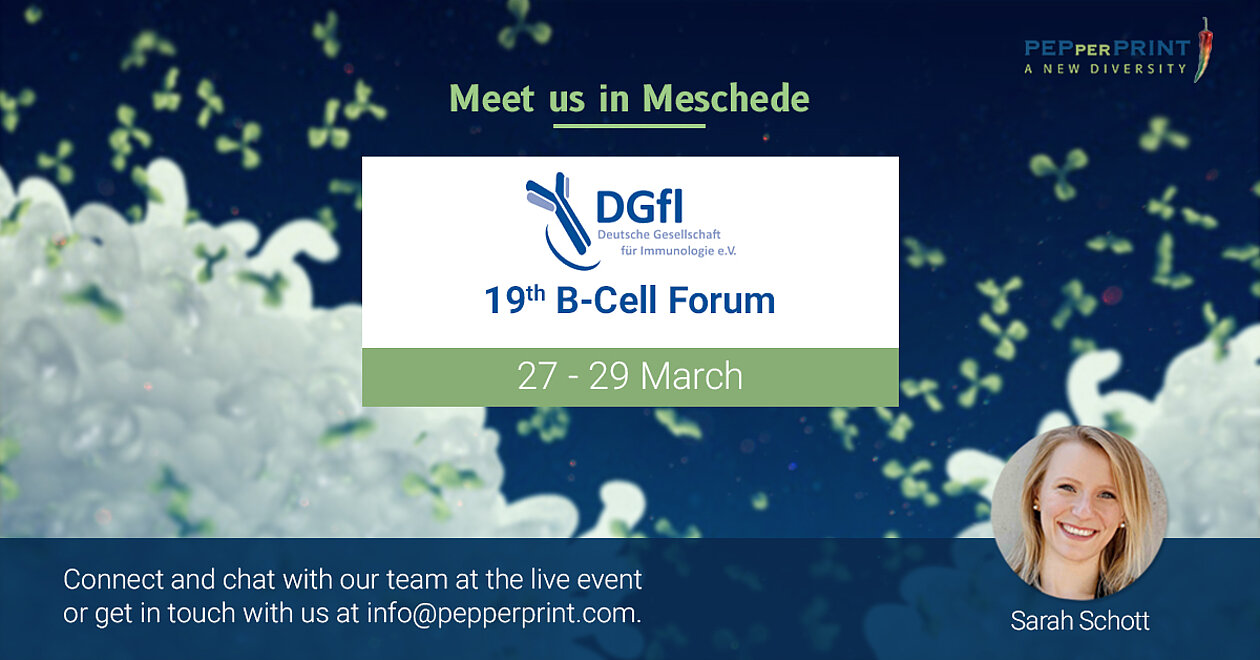 PEPperPRINT attends B-Cell Forum 2023 PEPperPRINT attends B-Cell Forum 2023