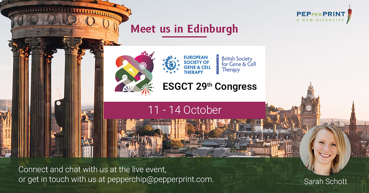 PEPperPRINT attends ESGCT 2022 PEPperPRINT attends ESGCT 2022