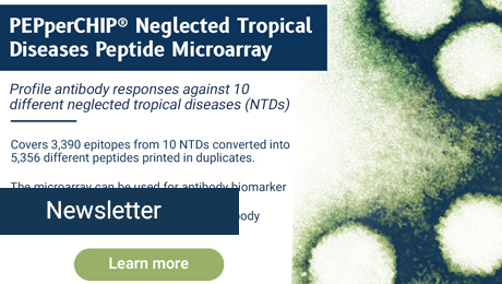 New Neglected Tropical Diseases Peptide Microarray